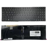 Notespare Asus Vivobook N580VD-DM516T N580VD-DM651T TR Işıklı Siyah Notebook Klavye