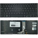 Notespare Asus Vivobook S14 S410UQ-BV106T S14 S410UQ-EB105T TR Işıklı Siyah Notebook Klavye