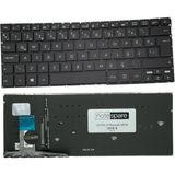 Notespare Asus Zenbook 0KN1-342TU12 0KNB0-2101TU00 TR Işıklı Siyah Notebook Klavye