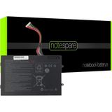 Notespare Dell ile Uyumlu 02F8K3, 05WP5W, 07XC9N, 0C0C5M, 0G33TT, 0KJ2PX Notebook Batarya Pil - Siyah - YOK