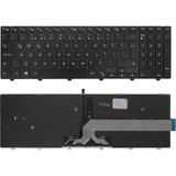 Notespare Dell Uyumlu Inspiron 15-3000, 15-5000, 15-3541, 15-3542 Klavye Tr Işıklı Siyah - 001-Renkli - YOK