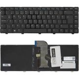 Notespare Dell Uyumlu Inspiron 3421, 3437, 3660, 5421, 5437, 5523 Klavye Tr Işıklı Siyah - 001-Renkli - YOK