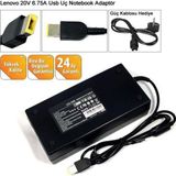Notespare Lenovo Legion 135W 20V 6.75A Usb Uç Uyumlu Adaptör Şarj Cihazı Aleti