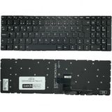 Notespare Lenovo NSK-BV0SN 0T NSK-BV2SN 0T Işıklı Siyah Türkçe Uyumlu Laptop Klavye
