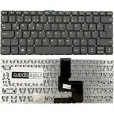 Notespare Lenovo Uyumlu Flex 5-1470 Type 80XA, Flex 5-1470 Type 81C9 Klavye Füme Tr - 001-Renkli - YOK