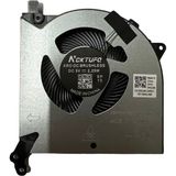 Notespare Lenovo Uyumlu Legion 5-15ARH05 82B5006GTX Gpu Fan, Ekran Kartı Fanı - 5V Versiyon - Siyah - YOK