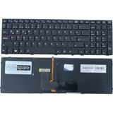 Notespare MP-13H83USJ4306 MP-13H83USJ430B TR Işıklı Siyah Notebook Klavye