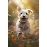 Notizbuch 160 Seiten Kariert – Süßes Hundemotiv für Hundeliebhaber, Training und kreative Notizen.: Perfekt für Hundehalter:innen, Hundetraining und ... zu ihrem treuen Begleiter festhalten möchten.