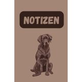 Notizbuch Labrador / Geschenkidee Labradorliebhaber / Labrador / Hund