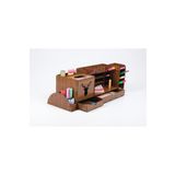 Notpa Ahşap Masaüstü Kalem Kutusu Organizer Set 4 Parça (Montajı Yapılmış Gönderim)