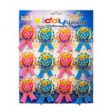 Notpa Kiddy World Motivasyon Keçe Rozet Bayram - 12 adet