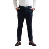 Notra Klasik Kesim Kışlık Kumaş Gabardin Boru Paça Erkek Pantolon LACİVERT 52