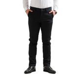Notra Klasik Kesim Kışlık Kumaş Gabardin Boru Paça Erkek Pantolon SİYAH 48