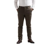 Notra Klasik Kesim Kışlık Kumaş Gabardin Boru Paça Erkek Pantolon YEŞİL 50