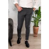 Notra Slimfit Dar Paça Erkek Yazlık Gabardin Chino Pantolon - 50 - Antrasit