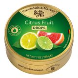 NOTTACIA Cavendish & Harvey Citrus Fruit Drops Narenciye Şeker 200g