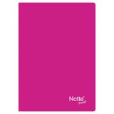 Notte 10-366 Dikişli Plastik Kapak A4 Trend 120 Yaprak Çizgili Defter