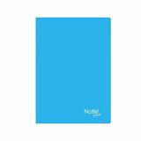 Notte 11356MV Mavi Plastik Kapak A5 Çizgili 60 Yaprak Defter