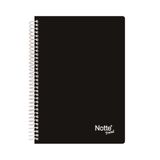 Notte 60-351 Spiralli Plastik Kapak A4 Trend 60 Yaprak Kareli Defter