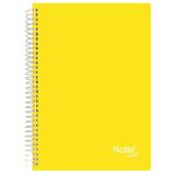 Notte 60-366 Spiralli Plastik Kapak A4 Trend 120 Yaprak Çizgili Defter