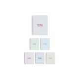 Notte 60438 A4 100 Yaprak Beyaz Çizgili Spiralli Plastik Kapak Defter