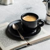 Notte Banquet 2 Fincan 2 Tabak 70cc Espresso Fincan Seti