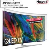 Notvex 49 İnç Curved TV Ekran Koruyucu Kırılma ve Çizilmelere Karşı Dayanıklı