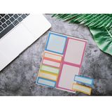 Notyaz 8 Parça Yapışkanlı Postit Not Seti
