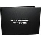 Notyaz Hasta Protkol Kayıt Defteri 400 Yaprak Sert Kapaklı - 41 Delft Blue