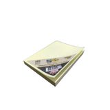 NotYaz Soft Sarı Renk Yapışkanlı Bloknot 75 * 100 Mm Ebat 100 Yaprak 5'li Set