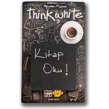 Notyaz Think White Yapışkanlı Bloknot Siyah