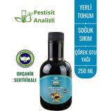 Noura Natural Organik Çörekotu Yağı (Çörek Otu) (250 ML) - %100 Saf - Yerli Tohum - Yüksek Timokinon Oranı - Katkısız