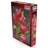 Nova 1000 Parça Kırmızı Laleler Puzzle