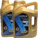 Nova 10w-60 Tam Sentetik Motor Yağı 2 x 4 Litre