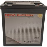 Nova 12V 55AH Solar Jel Akü (Yeni Üretim)