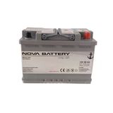 Nova 12V 80AH Marin Jel 800A Cca Marş Akü (Yeni Üretim)