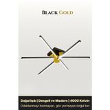 Nova 6 Gold 6500K Led Tavan Avize – Kumandalı Dim Edilebilir – Aşağı Işık