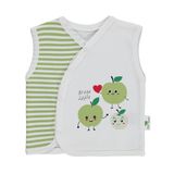 Nova Baby Yeşil Elma Kokulu 1-9 Ay Yelek - Ekru