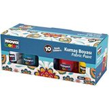 Nova Color 10 Renk Kumaş Boyası 30 Ml Seti Yaratıcı Projeler İçin İdeal Seçim