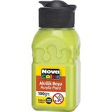 Nova Color 100 ml 2027 Fıstık Yeşili Akrilik Boya