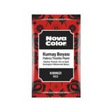 Nova Color 12 gr Kırmızı Toz Kumaş Boyası