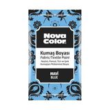 Nova Color 12 gr Mavi Toz Kumaş Boyası