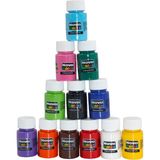Nova Color 12 Li Kumaş Boyası Nc-192 Renk Seçenekleri ile Sanatınızı Canlandırın