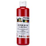 Nova Color 250 cc Kırmızı Şişe Akrilik Boya