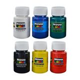Nova Color 30 cc Akrilik Boya 6 Renk NC-180 Yüksek Kalite Sanatsal Malzeme