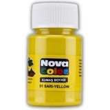 Nova Color 30 ml Sarı Kumaş Boyası Yılanabilir ve Solmaya Karşı Dayanıklı Özellikte