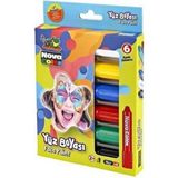 Nova Color 6 Renk Set Yüz Boyası Nc-212 160 g Parça Sayısı ile Eğlenceli Boyama Deneyimi - Yok