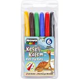 Nova Color 6'lı Keçeli Kalem Seti