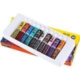 Nova Color Akrilik Boya 10 Renk Tüp Standart Kalite ile Sanatçılar İçin İdeal Seçim
