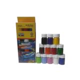 Nova Color Akrilik Boya 12 Renk 17 Ml 1 Paket Akrilik Boya Seti 12 Li Ahşap Tuval Taş Ağaç Boyamalar İçin İdea